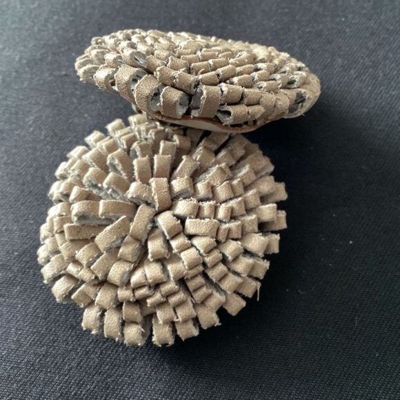 Vintage Eddie Bauer wool grandpa sweater chunky knit neutral - Picture 3 of 6